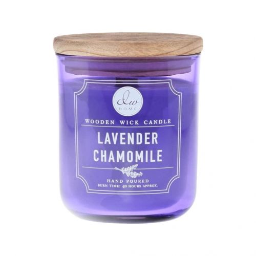 dw HOME / Vonná sviečka s dreveným knôtom Lavender Chamomile 326 g