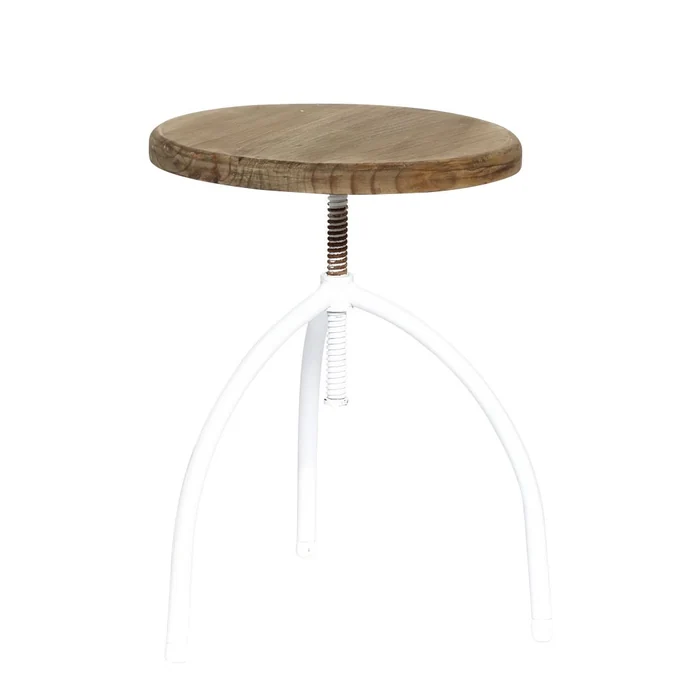 Hübsch / Dřevěná otočná stolička