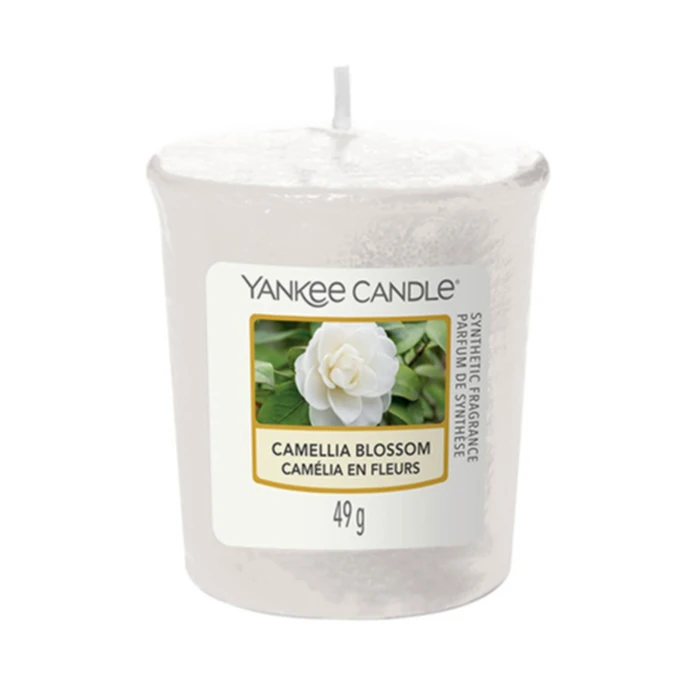 Yankee Candle / Votívna sviečka Yankee Candle - Camellia Blossom
