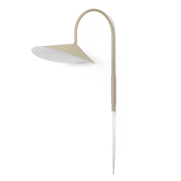 Ferm Living / Nástěnná lampa Arum Swivel Cashmere