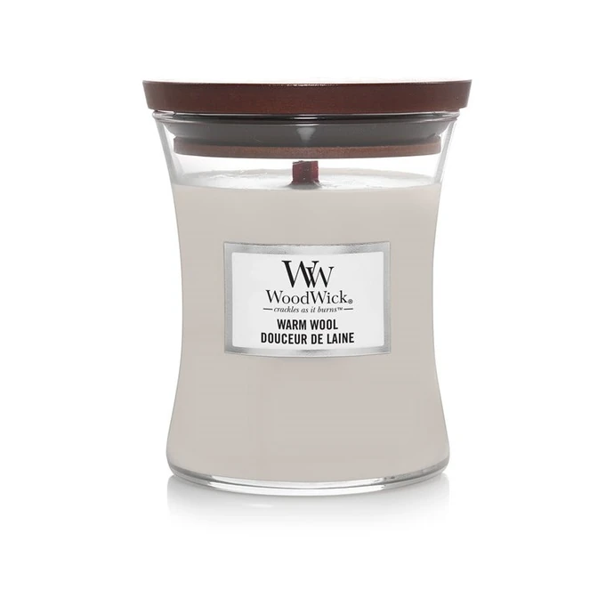 WoodWick / Vonná svíčka WoodWick - Warm Wool 275 g