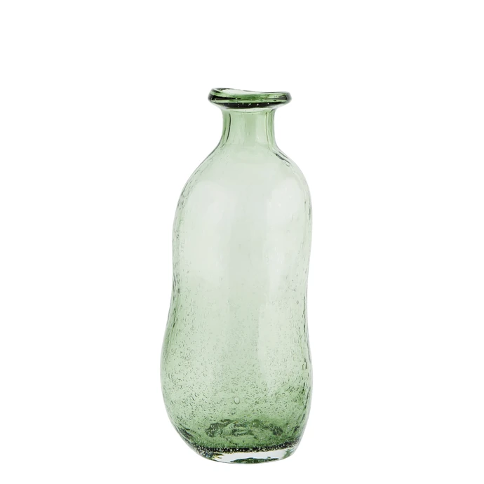 MADAM STOLTZ / Skleněná váza Organic Green