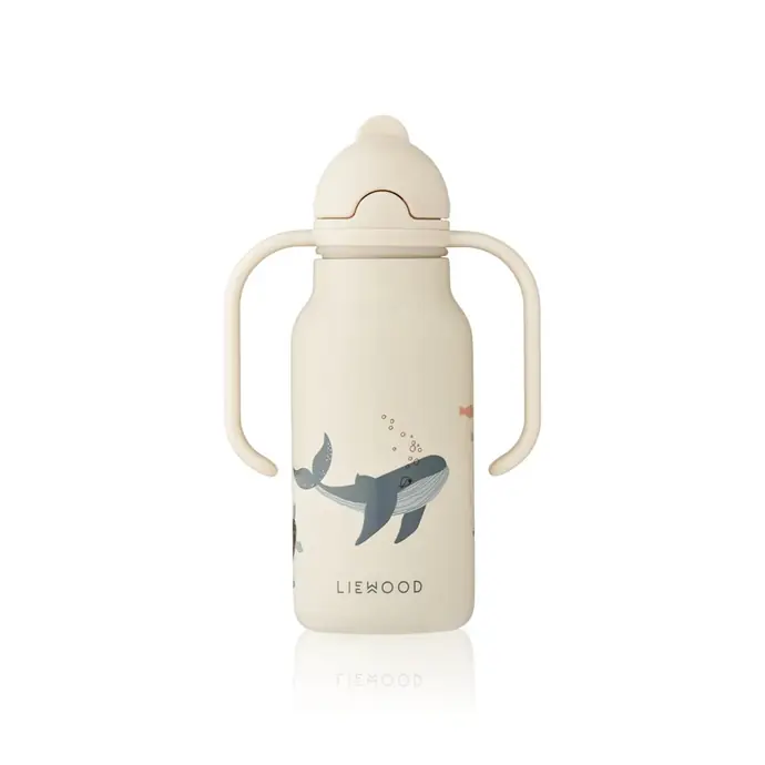 LIEWOOD / Termoska Kimmie Sea Creature / Sandy 250 ml