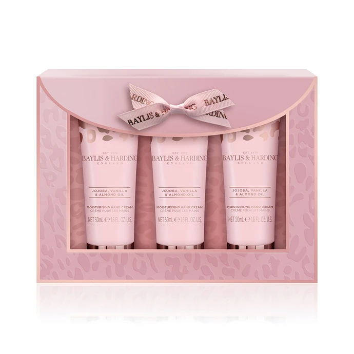 Baylis & Harding / Dárková sada krémů na ruce Jojoba and Vanilla - 3x50ml