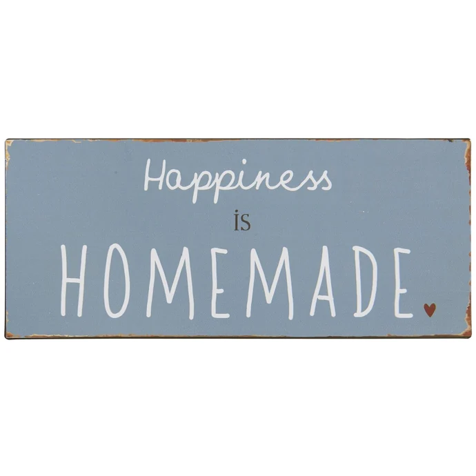 IB LAURSEN / Plechová cedule Happiness Is Homemade