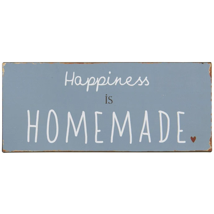 Ib Laursen / Plechová cedule Happiness Is Homemade