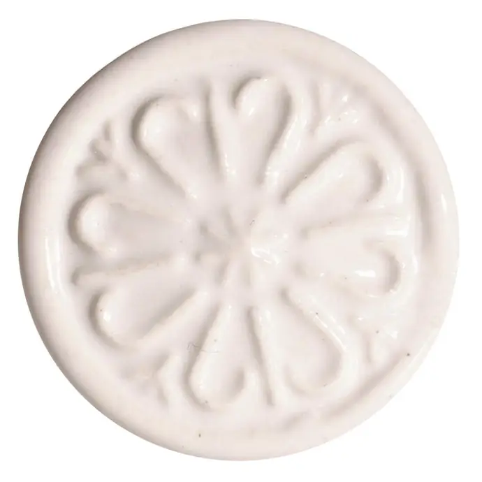 La finesse / Porcelánová úchytka White okrúhla