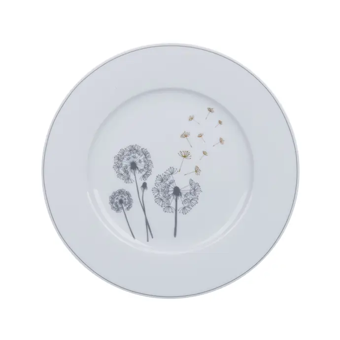 Krasilnikoff / Porcelánový dezertní talíř Pusteblume 20 cm