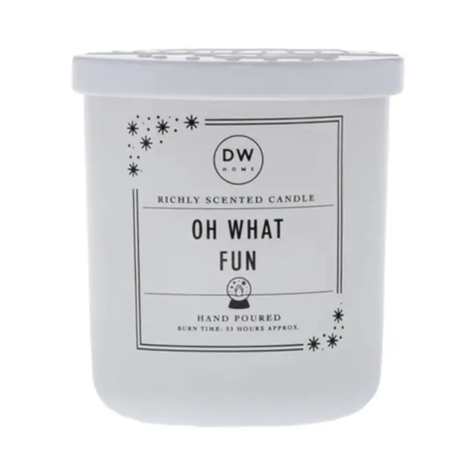 dw HOME / Vonná sviečka v skle Santa White / Oh What Fun 249 g
