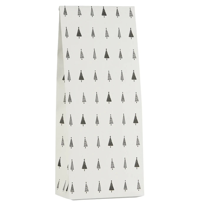 Ib Laursen / Papierové vrecko Christmas Forest Cream 30,5 cm