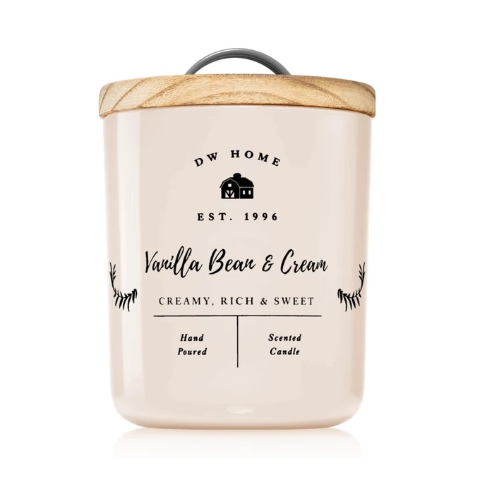 dw HOME / Vonná svíčka ve skle Vanilla Bean and Cream 264 g