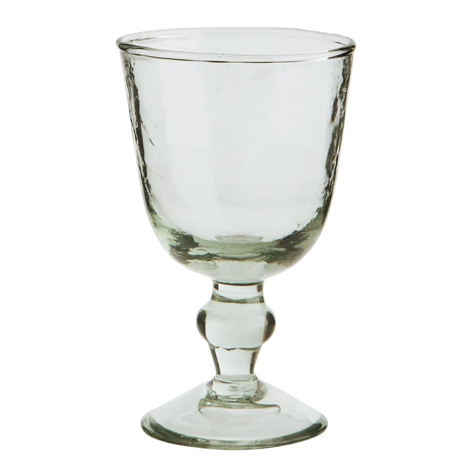 MADAM STOLTZ / Pohár na víno Hammered Glass 200 ml