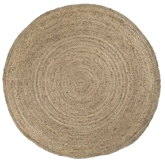 IB LAURSEN / Jutový koberec Rug Round Jute Ø 220 cm