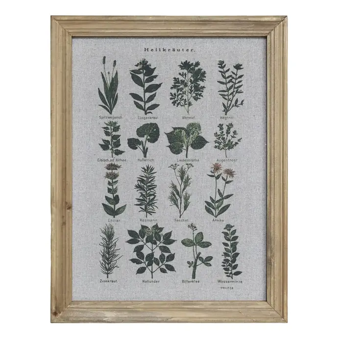 Chic Antique / Obraz v dřevěném rámu Wild Flowers
