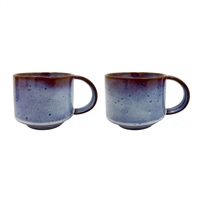 OYOY / Keramický hrnček Yuka 250ml - set 2 ks