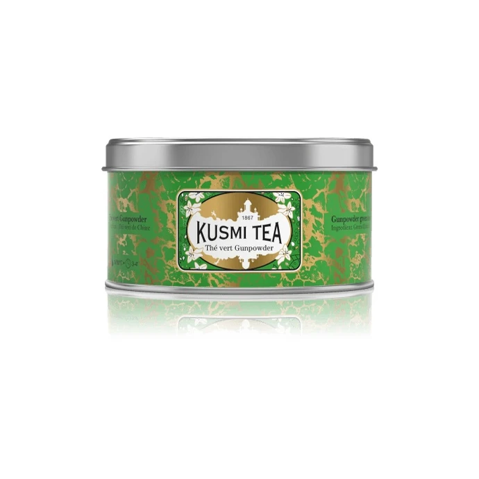KUSMI TEA / Sypaný zelený čaj Kusmi Tea - Gunpowder Green Tea 125g