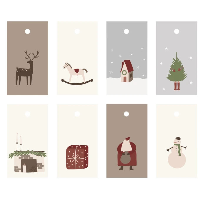 IB LAURSEN / Vánoční jmenovky na dárky Christmas Mood