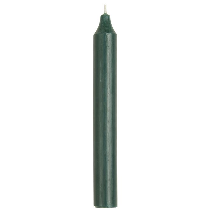 IB LAURSEN / Vysoká sviečka Rustic Dark Green 18 cm