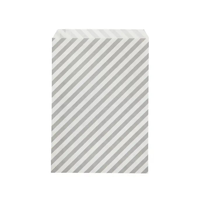 ferm LIVING / Papierový sáčok Grey Stripe