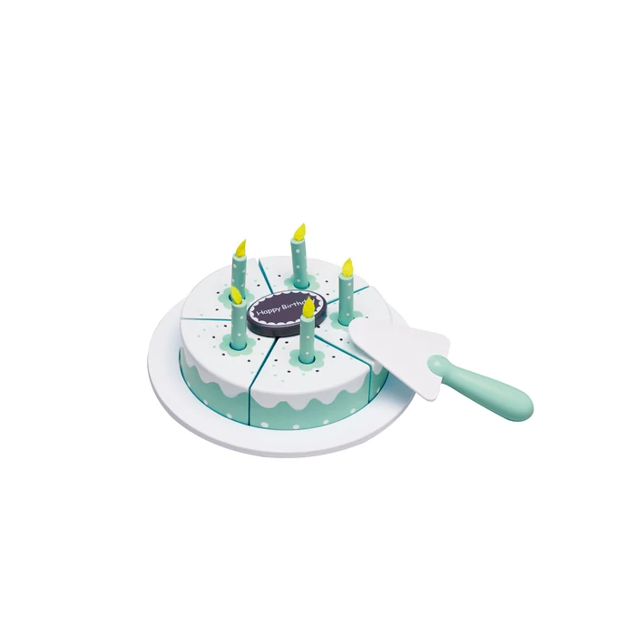 Kids Concept / Drevená detská torta Birthday cake