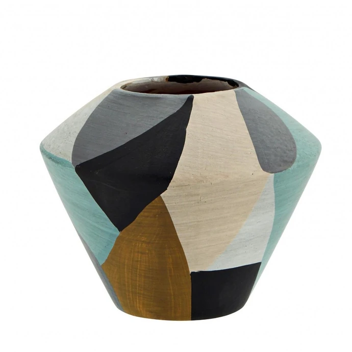 MADAM STOLTZ / Dekoratívna váza Terracotta 13 cm