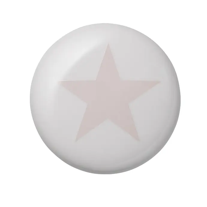 Bloomingville / Porcelánová úchytka Rose Star