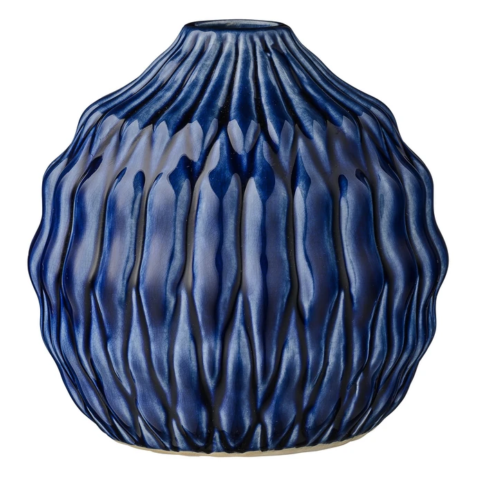 Bloomingville / Keramická váza Dark Blue