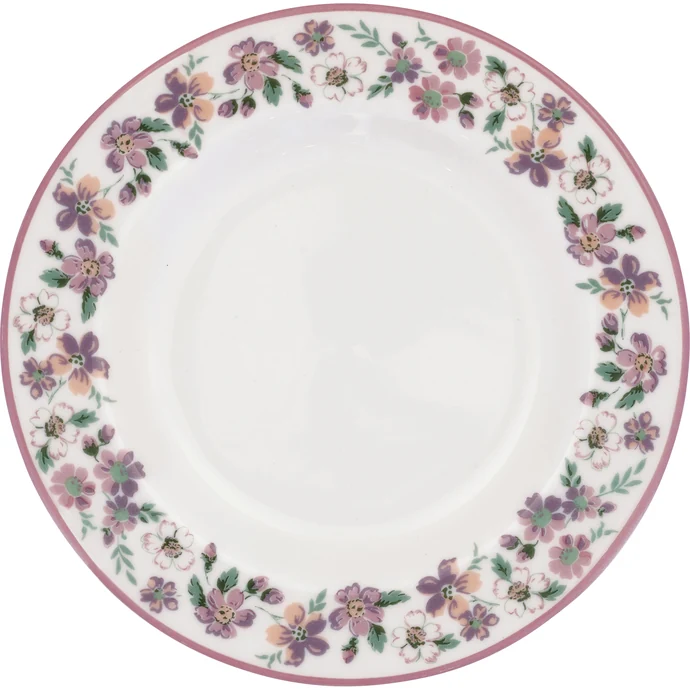 GREEN GATE / Porcelánový dezertní talíř Marie Petit Dusty Rose 15 cm