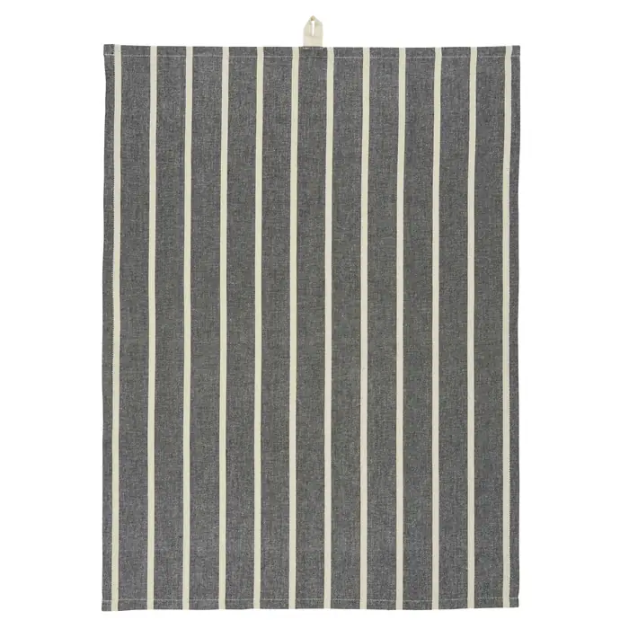 Ib Laursen / Utěrka Grey with Stripes