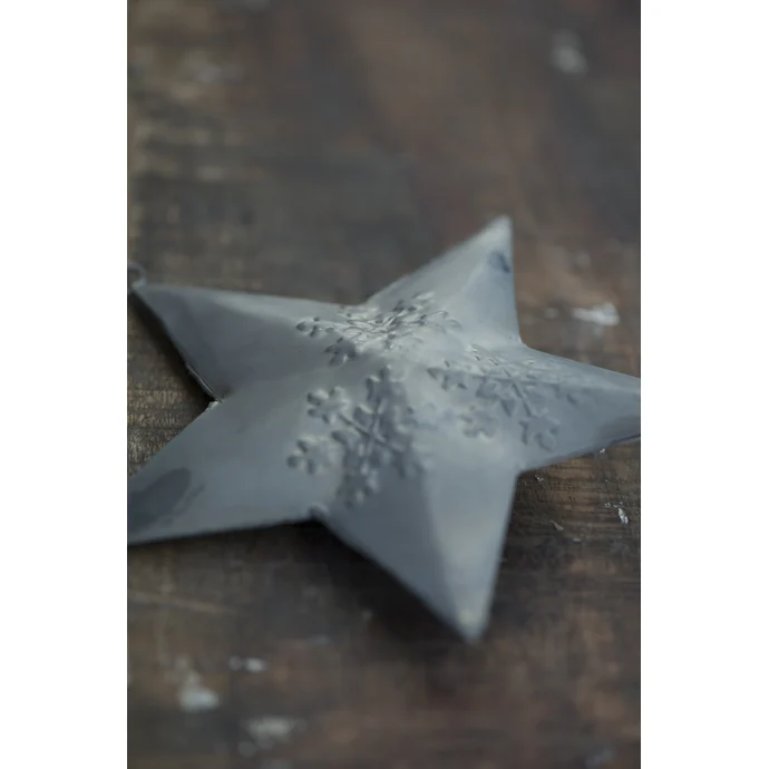 IB LAURSEN / Plechová hviezda Snowflake
