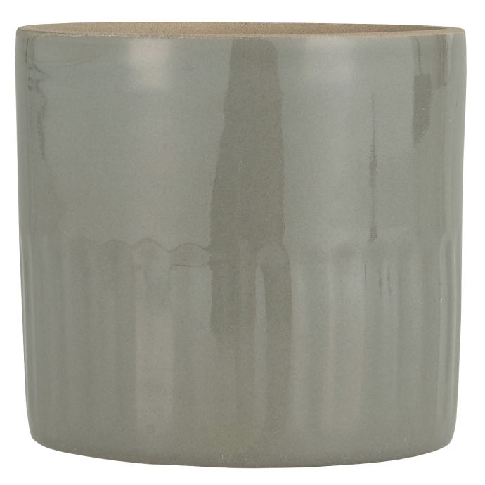 IB LAURSEN / Keramický obal na květiny North Sea Grey Ø 11 cm