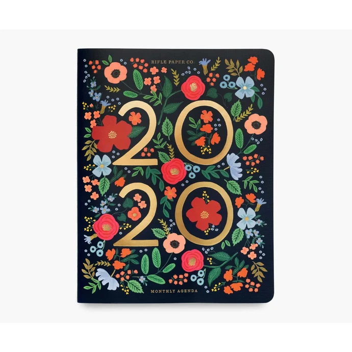 Rifle Paper Co. / Měsíční plánovací notes 2020 Wild Rose