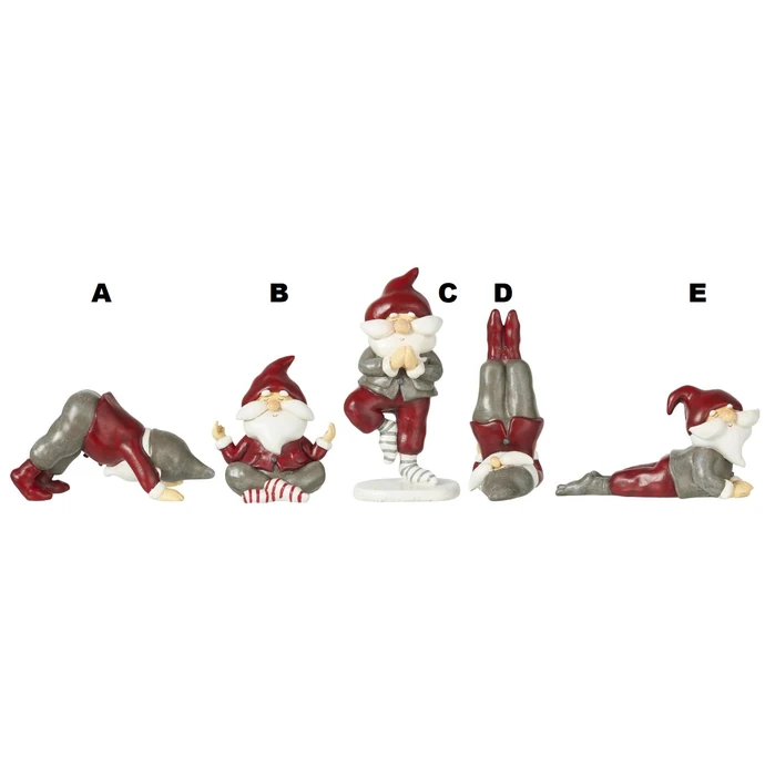 IB LAURSEN / Vánoční figurka Santa's Helper Boy Yoga