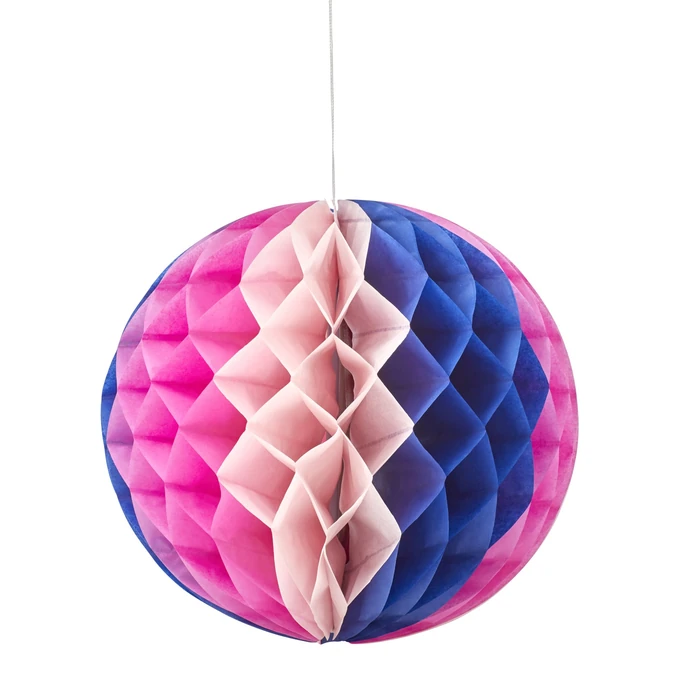 rice / Papírová dekorační koule Honeycomb