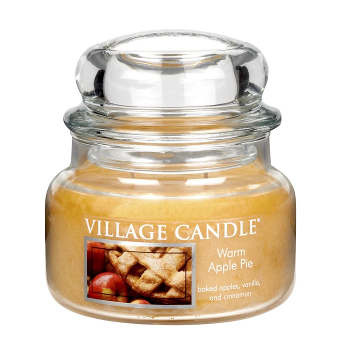 VILLAGE CANDLE / Svíčka ve skle Warm Apple Pie 262g
