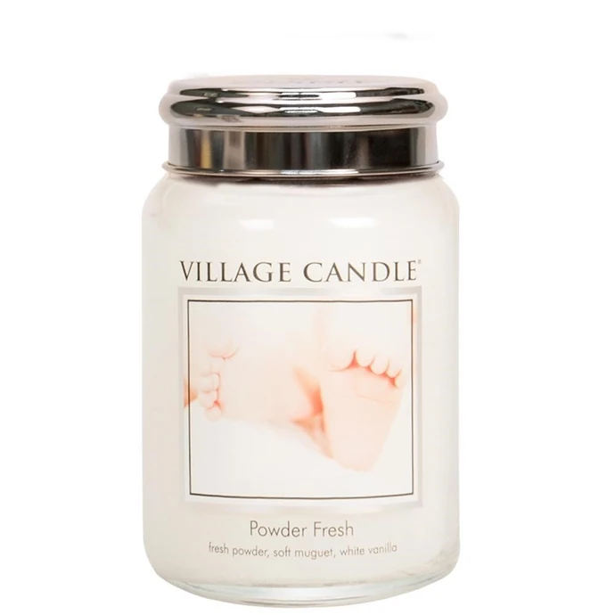 VILLAGE CANDLE / Sviečka Village Candle - Powder Fresh 602g