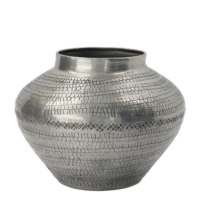 House Doctor / Hliníková váza Arti Antique Silver