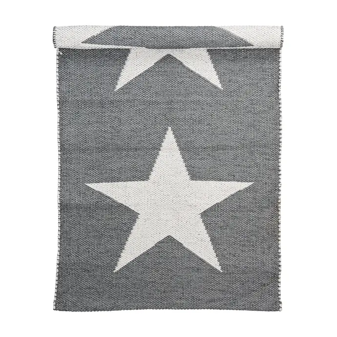 Bloomingville / Vonkajší koberec z umelej hmoty Grey Star