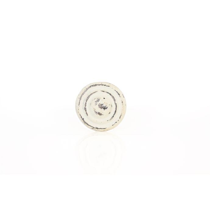 La finesse / Kovová úchytka Antik white 3,5cm