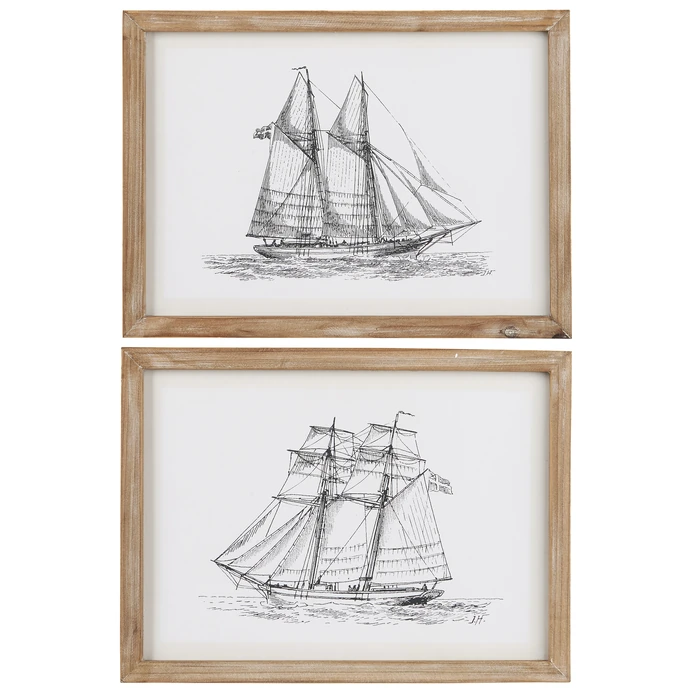 Ib Laursen / Obraz v ráme Chip Motifs 37 x 27 cm