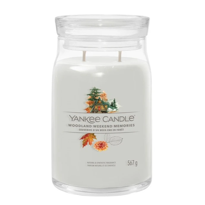 Yankee Candle / Svíčka Yankee Candle 567 g – Woodland weekend memories