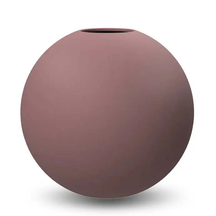 COOEE Design / Guľatá váza Ball Cinder Rose 20 cm