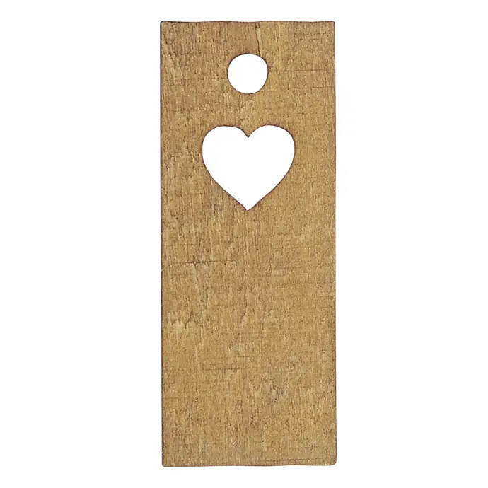 IB LAURSEN / Dřevěný štítek na dárky Heart
