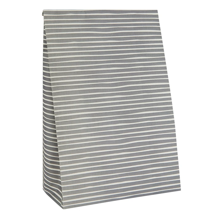 IB LAURSEN / Papierový sáčok Stripe Grey L