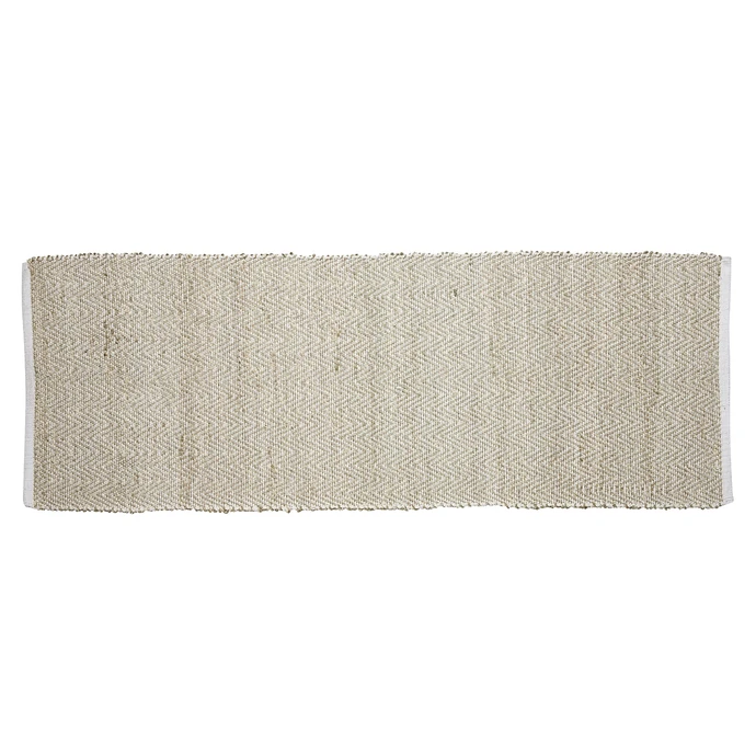 Hübsch / Jutový koberec Herringbone 60x180