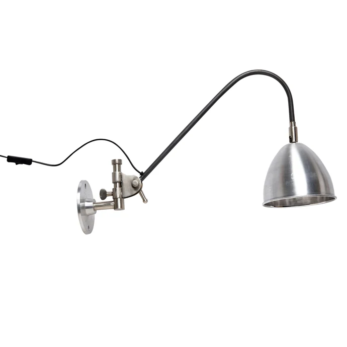 Hübsch / Nástenná lampa Aluminium/silver