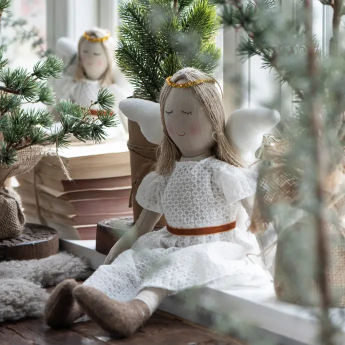 Ib Laursen / Vánoční dekorace Angel Gabrielle 50 cm
