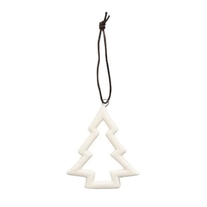 Krasilnikoff / Porcelánová vianočná ozdoba White Tree