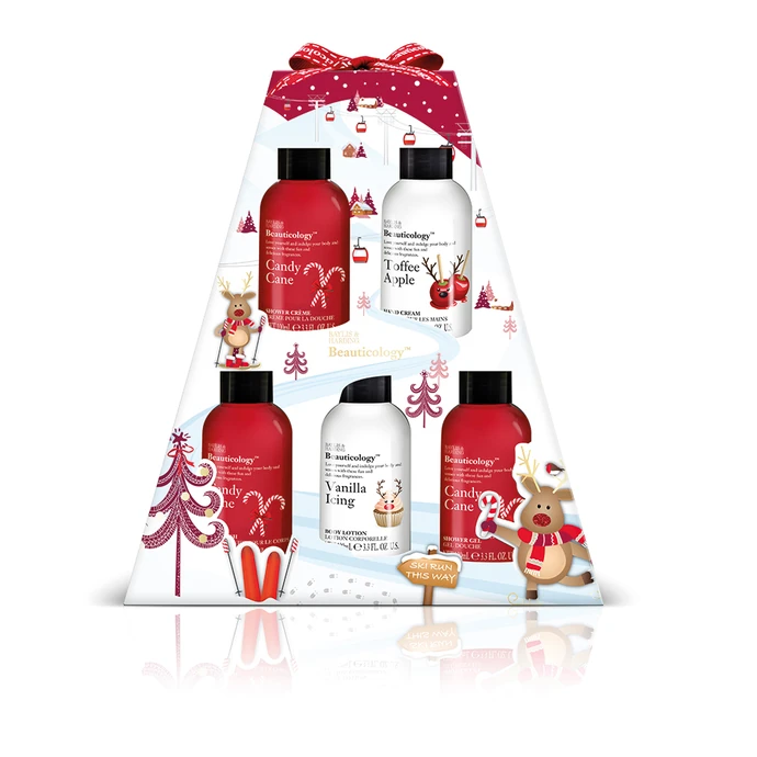 Baylis & Harding / Dárková sada kosmetiky s péčí o tělo Rudolf Beauticology - 5x100ml