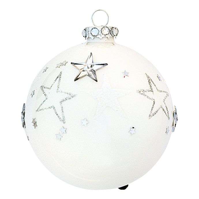 GREEN GATE / Vánoční ozdoba Ball shiny pearl
